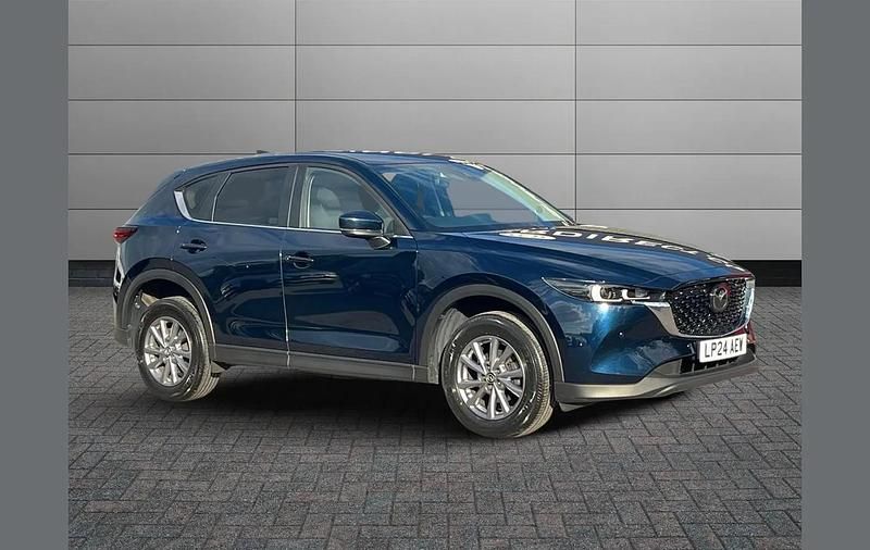 Blue Used 2024 Mazda CX-5 Center-Line SUV | £20,495 (Super price) - Image 1/4