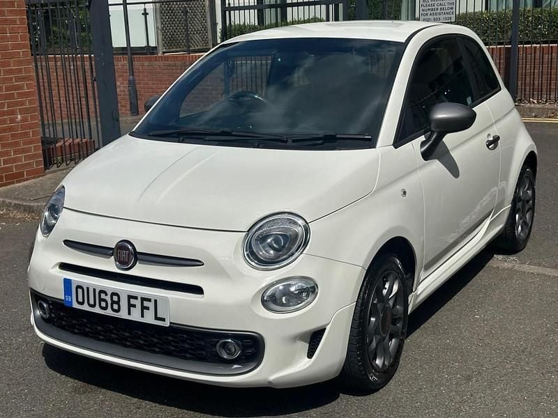Used Fiat 500 S 69 HP (50 kW) 2018 White Hatchback