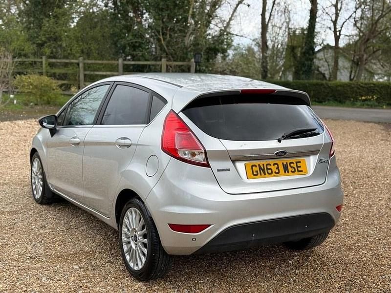 Used Ford Fiesta Titanium 2013 Silver Hatchback