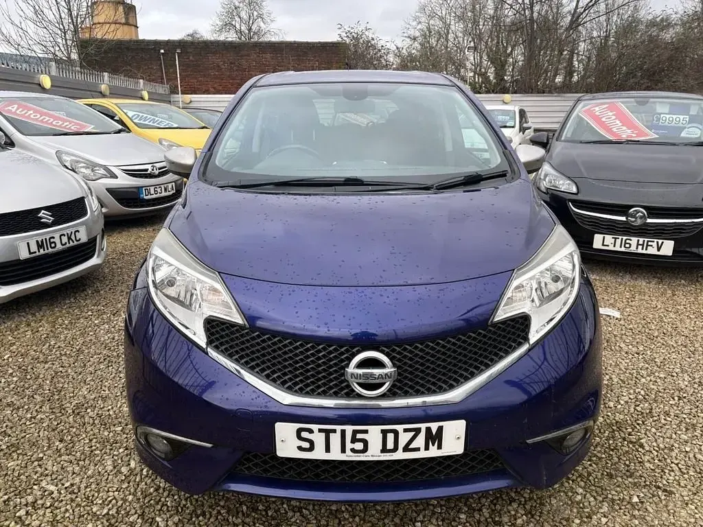 Używany Nissan Note N-TEC 80 KM (58 kW) 2015 Niebieski Hatchback