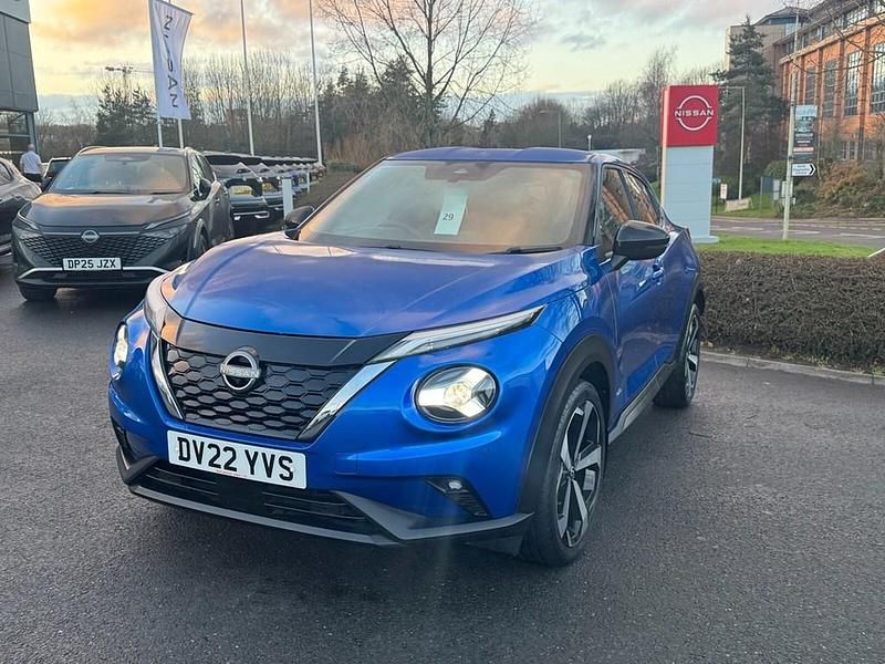 Used Nissan Juke Tekna 143 HP (105 kW) 2022 Blue SUV