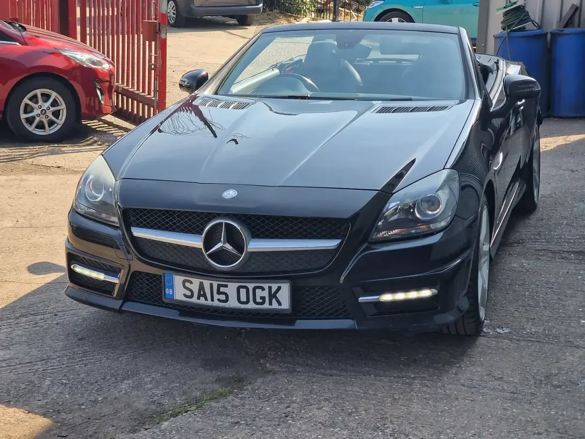 Used Mercedes SLK250 AMG 2015 Black Cabriolet
