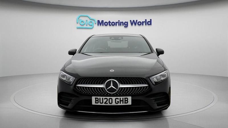 Used Mercedes A180 AMG line 136 HP (100 kW) 2020 Black Sedan