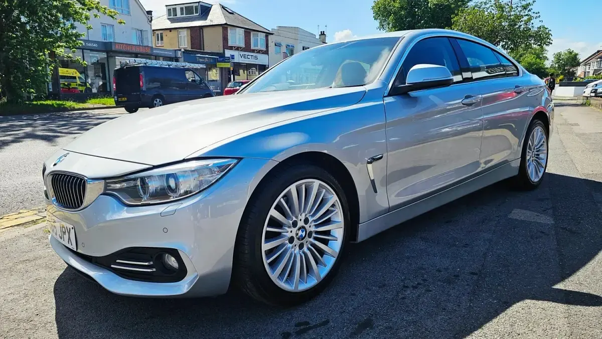 Used BMW 420 Luxury Line 2015 Silver Coupe