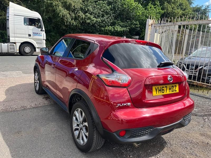 Used Nissan Juke Tekna 2017 Red SUV