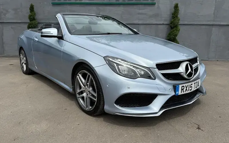 Used Mercedes E220 AMG line 177 HP (130 kW) 2015 Cabriolet