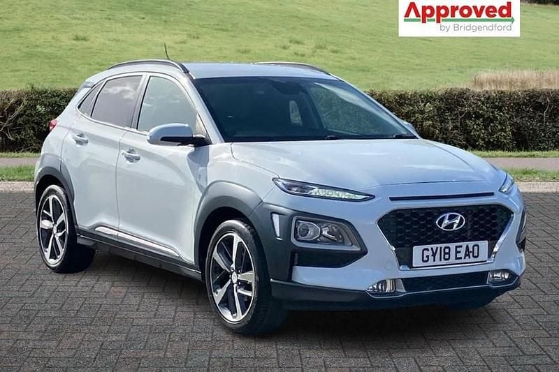 Used Hyundai Kona Premium 120 HP (88 kW) 2018 White SUV