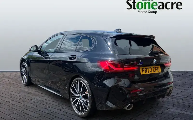 Used BMW M135 Comfort Edition 306 HP (225 kW) 2023 Black Hatchback