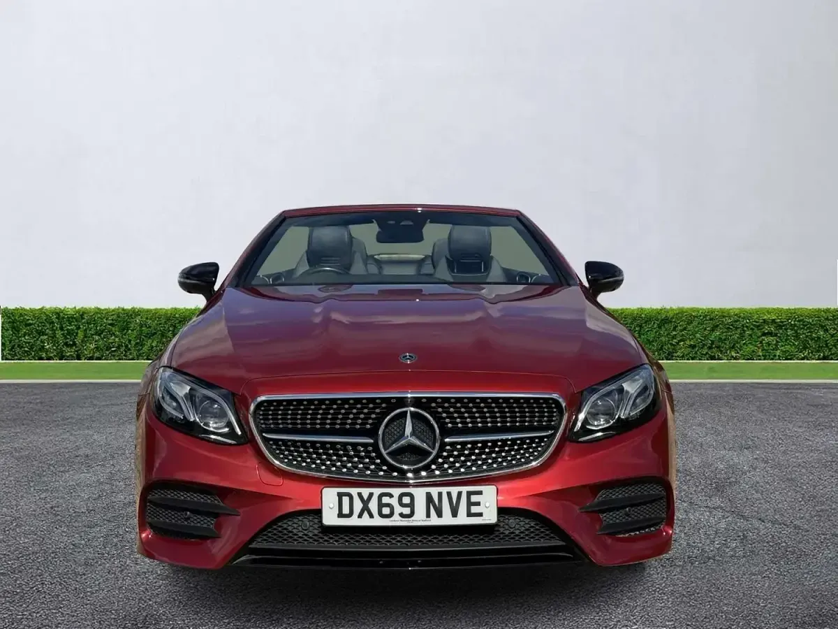 Used Mercedes E220 AMG line 2019 Red