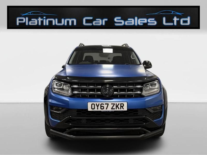 Begagnad VW Amarok Highline 2017 Blå Pickup