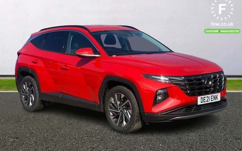 Red Used 2021 Hyundai Tucson Premium SUV | £16,799 (Fair price) - Image 1/4