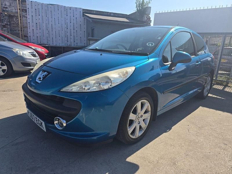 Used Peugeot 207 Sport 90 HP (66 kW) 2007 Blue Hatchback
