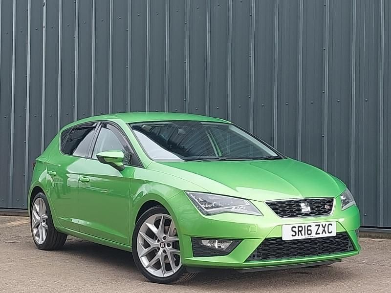 Used Seat Leon FR 150 HP (110 kW) 2016 Green Hatchback