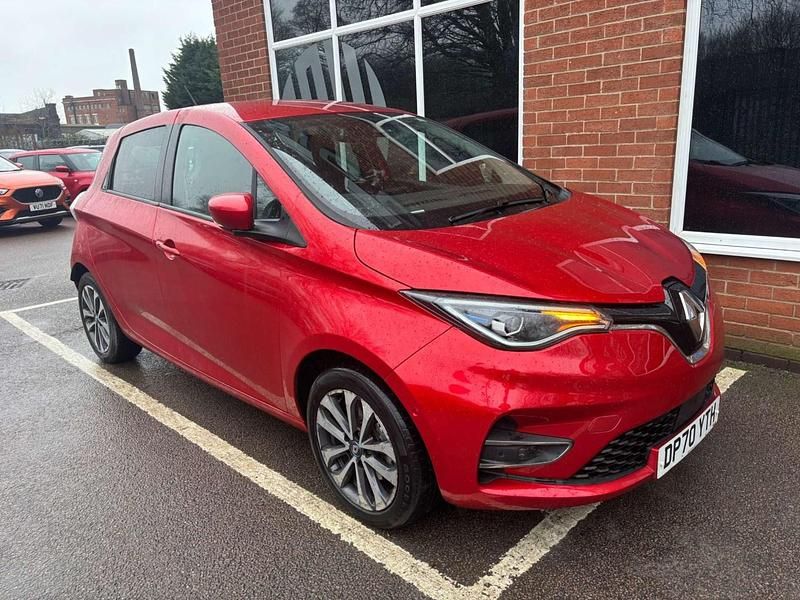 Used Renault Zoe GT-Line 100 kW (136 HP) 2020 Red Hatchback