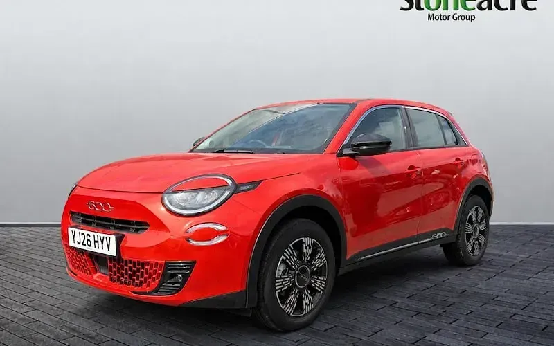 New Fiat 600 136 HP (100 kW) 2025 Orange SUV