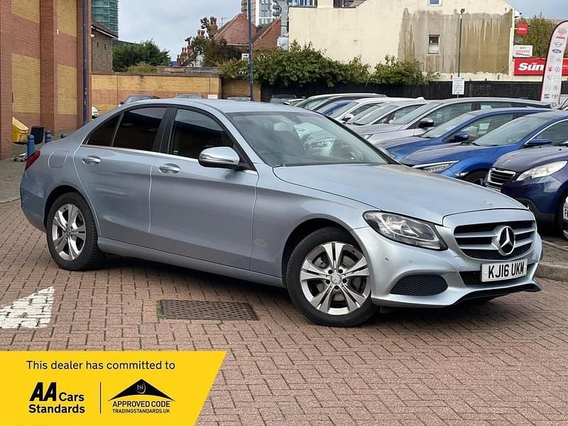 Silver Used 2016 Mercedes C200 Executive Sedan | £9,985 (Good price) - Image 1/4
