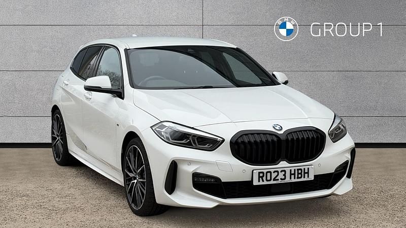 Used BMW 118 M Sport 136 HP (100 kW) 2023 White Hatchback