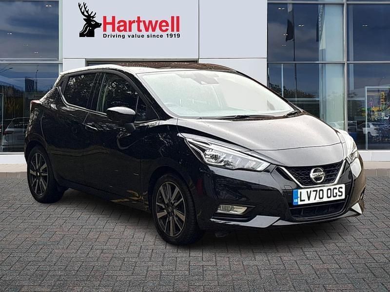 Black Used 2020 Nissan Micra Tekna Hatchback | £12,299 (Fair price) - Image 1/3