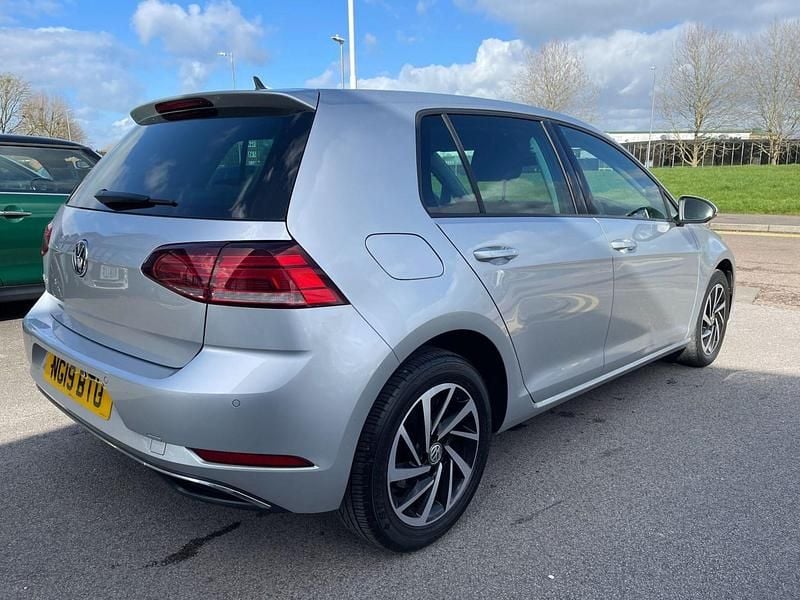 Used VW Golf VII Match 115 HP (84 kW) 2019 Silver Hatchback