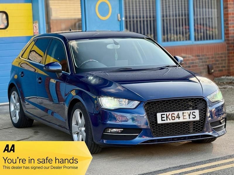 Blue Used 2014 Audi A3 Sport Hatchback | £6,499 (Fair price) - Image 1/4