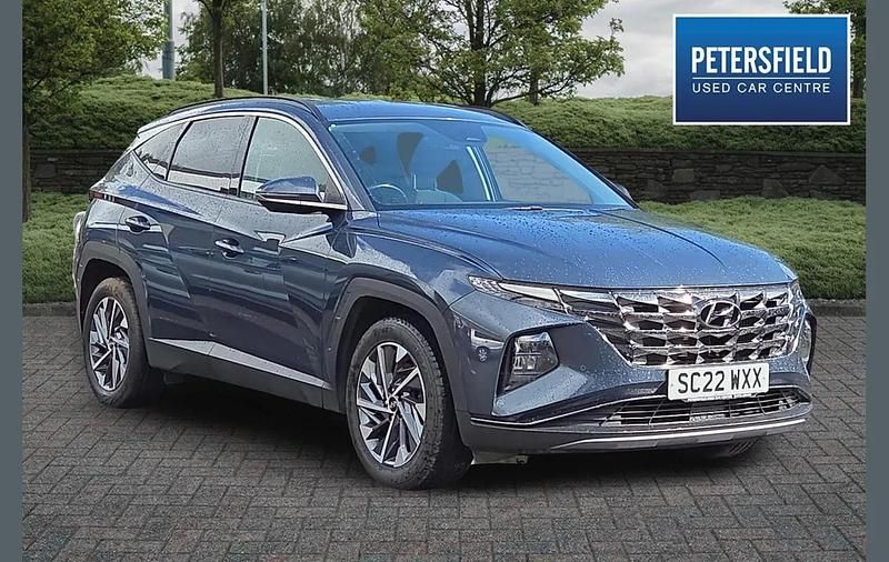 Blue Used 2022 Hyundai Tucson Premium SUV | £17,990 (Fair price) - Image 1/4