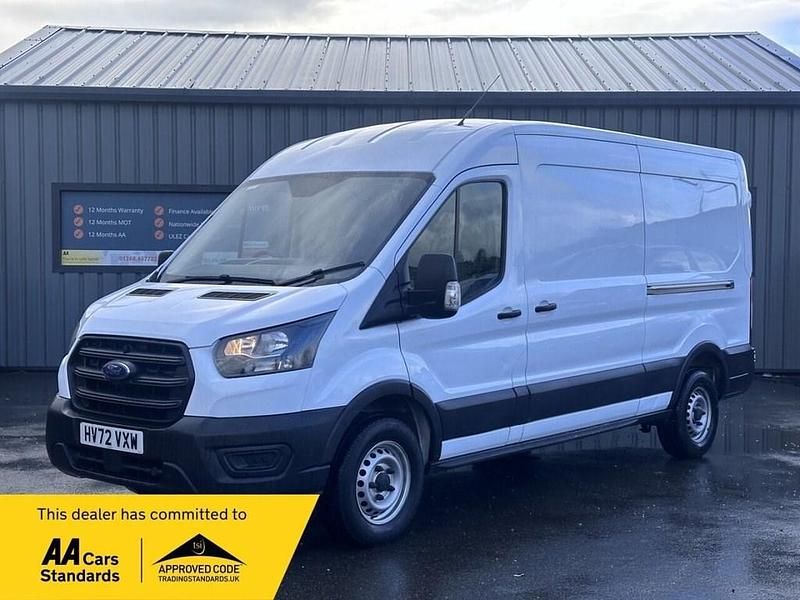 Used Ford Transit 130 HP (95 kW) 2022 White Van