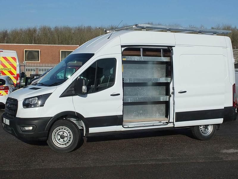 Used Ford Transit 130 HP (95 kW) 2021 White Van