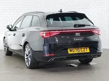 Second-hand Seat Leon FR Sport 150 CP (110 kW) 2021 Negru Break
