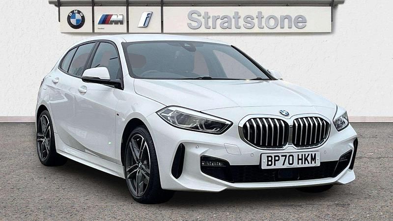 White Used 2021 BMW 118 M Sport Hatchback | £19,199 (Good price) - Image 1/3