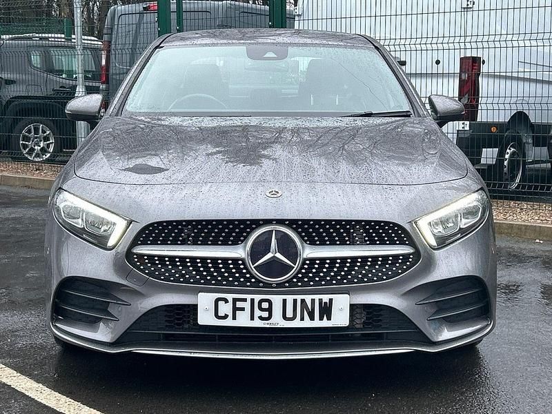 Used Mercedes A180 AMG line 116 HP (85 kW) 2019 Grey Sedan