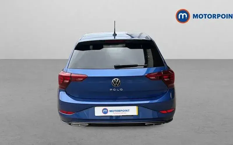Used VW Polo R-line 110 HP (80 kW) 2024 Blue Hatchback