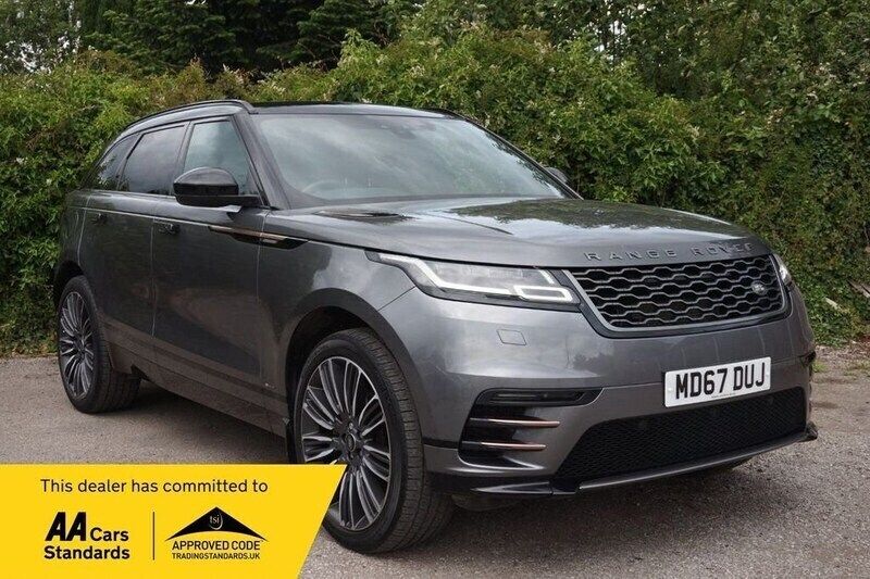Grey Used 2018 Land Rover Range Rover Velar R-Dynamic SUV | £18,490 (A bit pricey) - Image 1/3