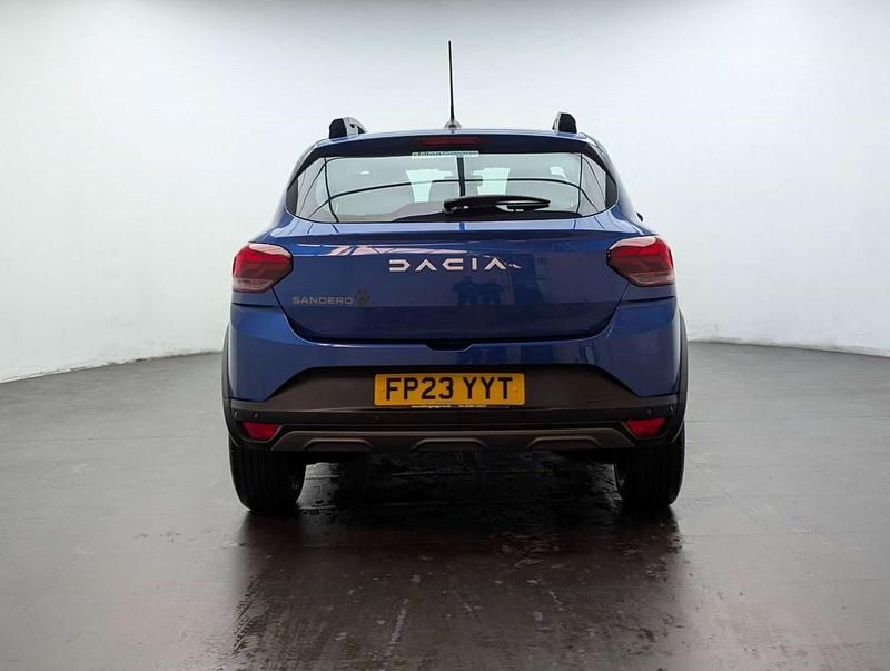 Used Dacia Sandero Journey 91 HP (66 kW) 2022 Blue Hatchback