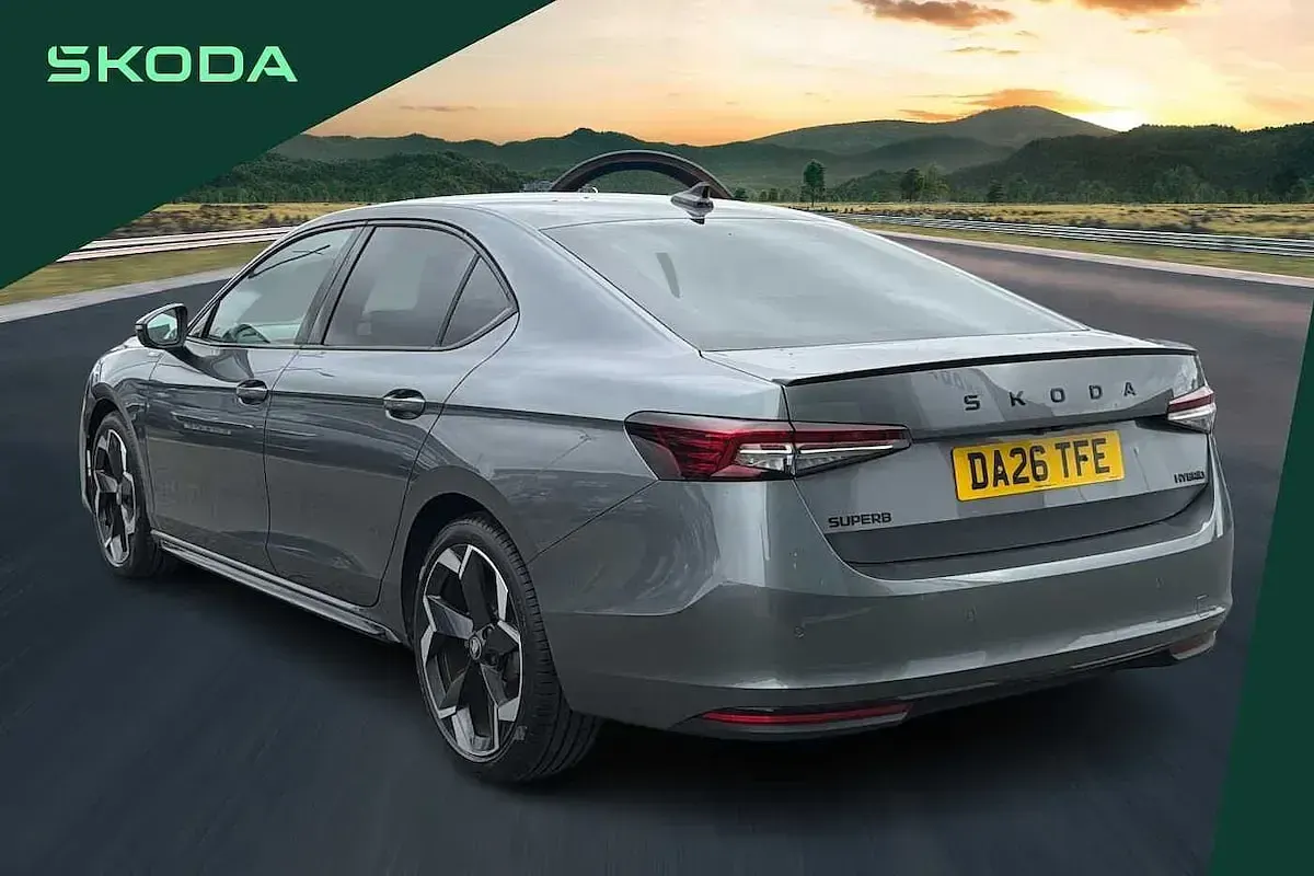 Used Skoda Superb SportLine 150 HP (110 kW) 2026 Grey Hatchback