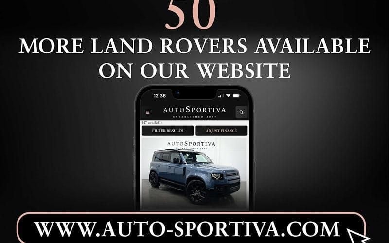 Begagnad Land Rover Defender 400 HK (294 kW) 2022 Svart SUV