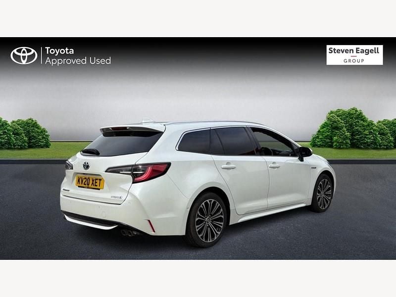 Used Toyota Corolla 2020 White Estate