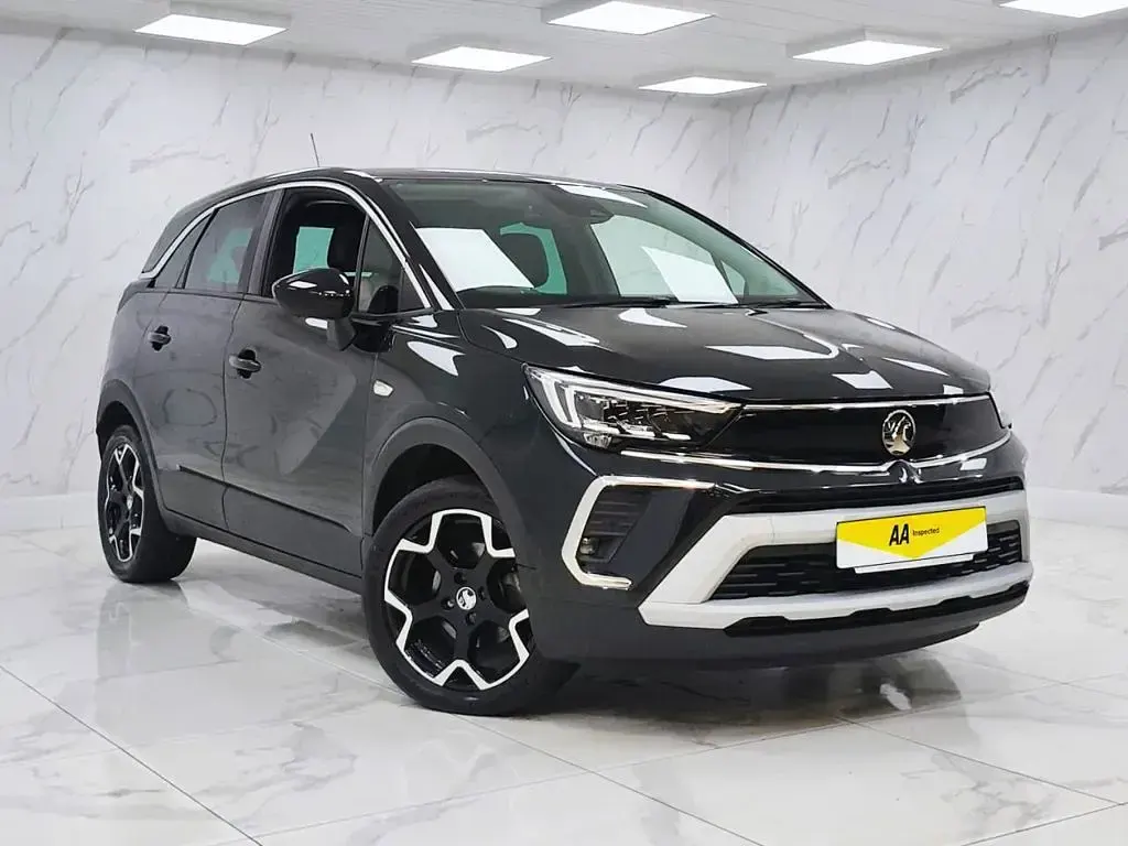 Used Vauxhall Crossland Elite 110 HP (80 kW) 2021 Black SUV