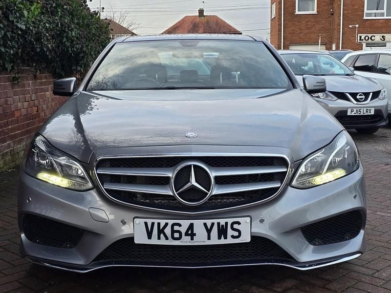 Used Mercedes E350 AMG Line Premium 2014 Silver Sedan