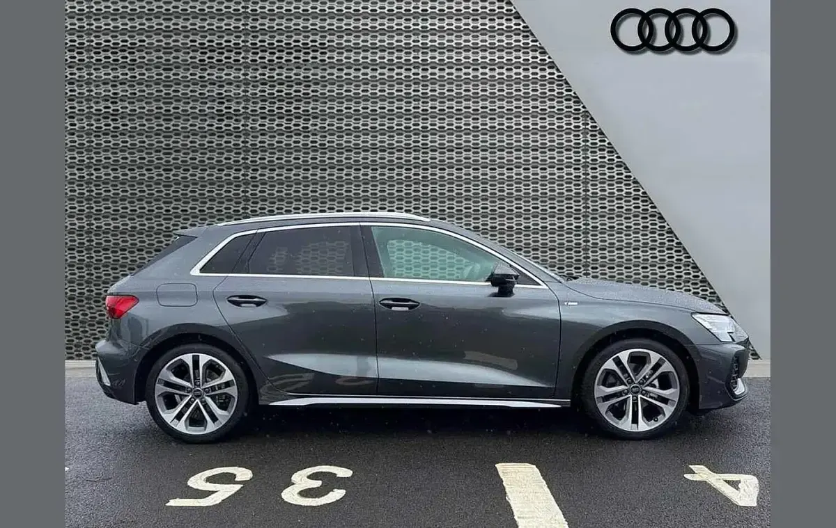 New Audi A3 S-Line 150 HP (110 kW) 2026 Grey Hatchback