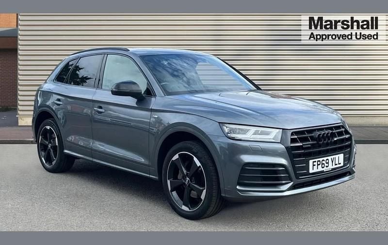 Used Audi Q5 Black Edition 245 HP (180 kW) 2019 Grey SUV