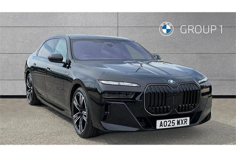 Black New 2025 BMW i7 M Sport Sedan | £83,075 - Image 1/4