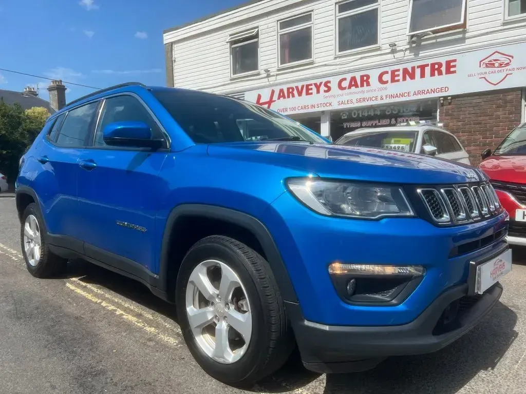 Used Jeep Compass Longitude 120 HP (88 kW) 2018 Blue SUV