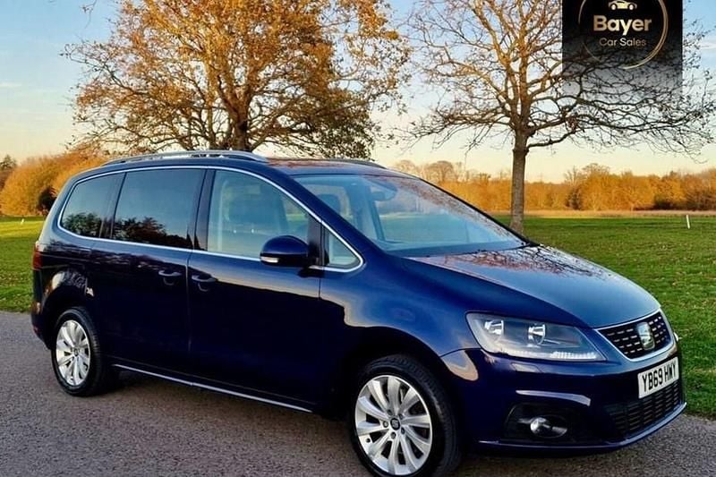 Blue Used 2019 Seat Alhambra SE MPV | £16,485 (Fair price) - Image 1/1