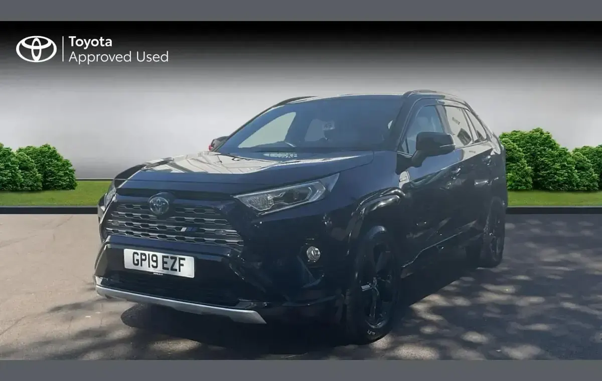 Gebraucht Toyota RAV4 Hybrid 222 PS (163 kW) 2019 Blau SUV