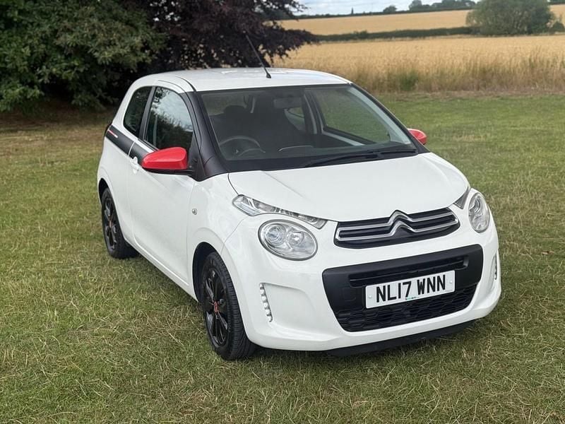 White Used 2017 Citroën C1 Furio Hatchback | £4,795 (Fair price) - Image 1/4