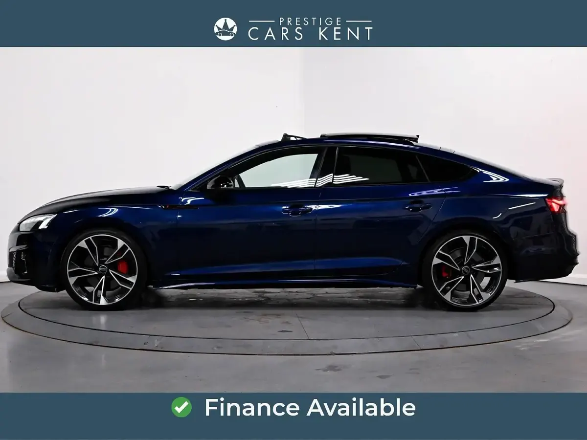 Used Audi A5 Sportback Black Edition 2024 Blue Hatchback