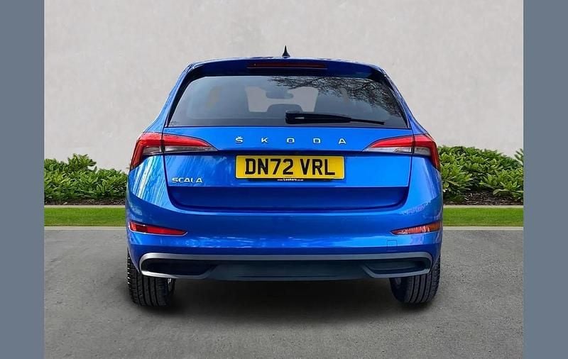 Used Skoda Scala SE L 147 HP (108 kW) 2022 Blue Hatchback