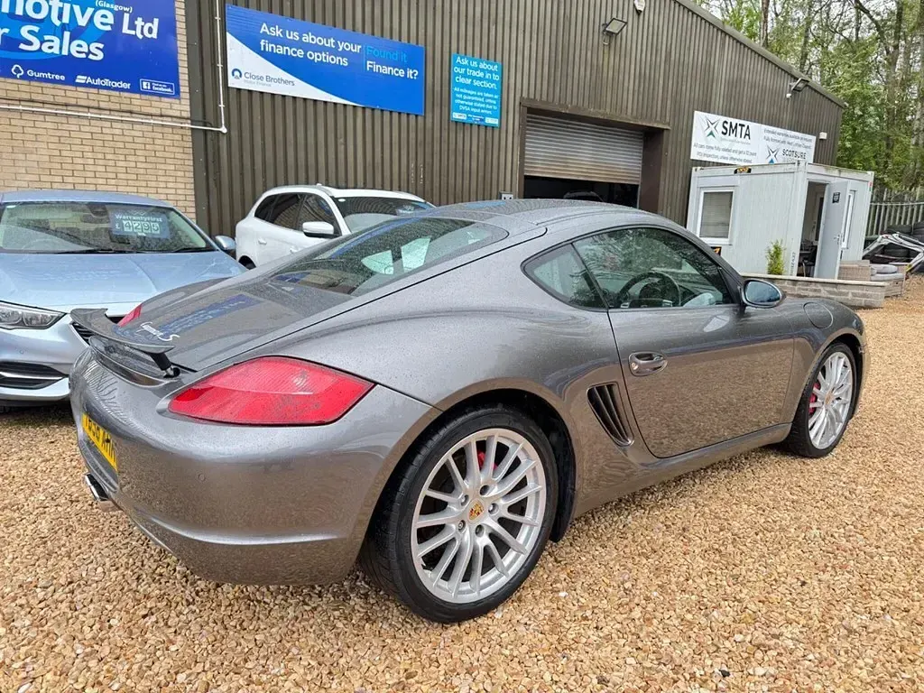 Used Porsche Cayman 295 HP (216 kW) 2008 Grey Coupe