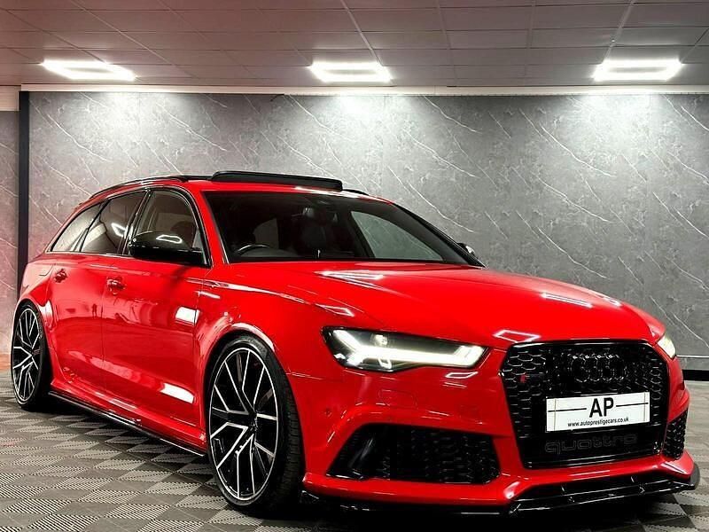 Used Audi RS6 Performance 740 HP (544 kW) 2017 Red Estate