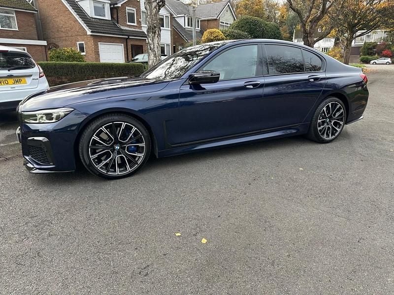 Used BMW 750 M Sport 2021 Blue Sedan